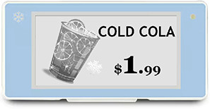 low temperature digital price tags