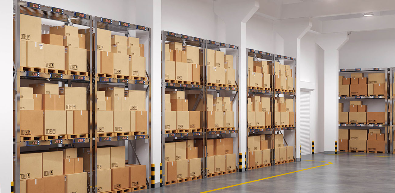 pick to light in warehouse