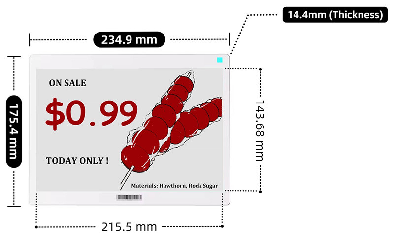 e-paper smart digital labels