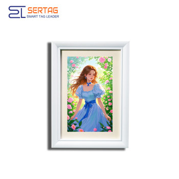 7.3 inch E-ink Picture Frame Color with No Wire Ultra-Long Standby