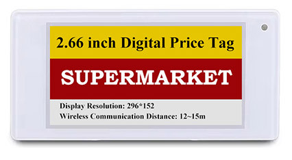 etiquetas de precios minoristas digitales