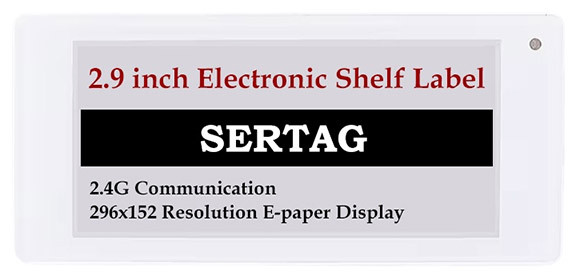 supermarket digital price tag