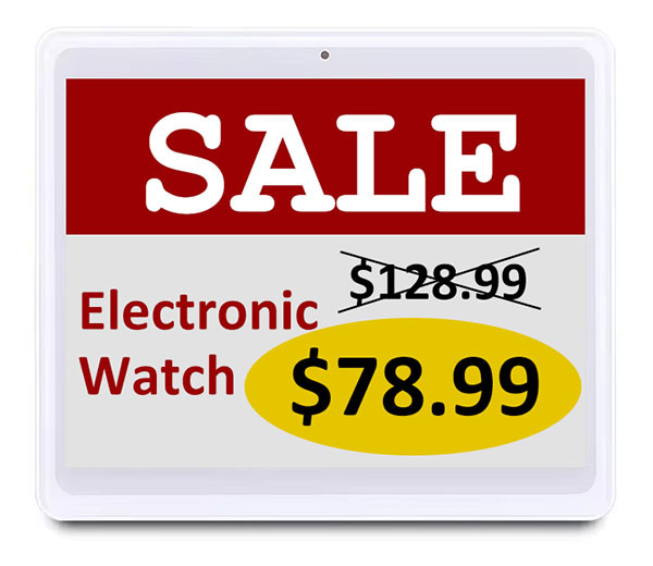 etiquetas de precios electronicas de supermercado