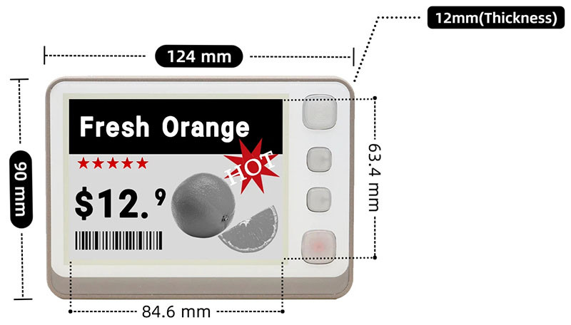 4.2 inch wifi esl price tags