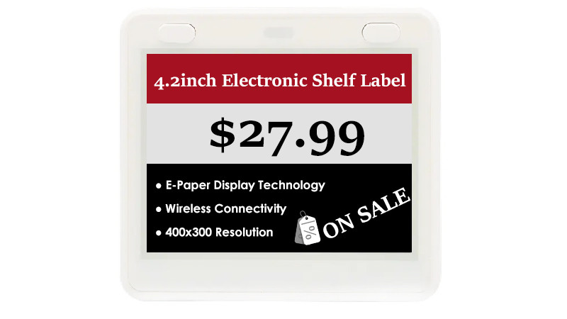 4.2 inch digital price tags