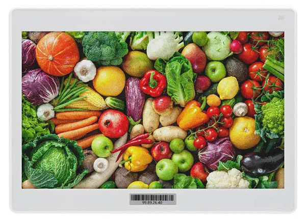 7.3 inch color digital price tag