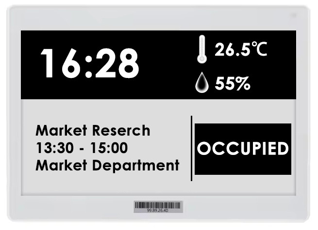 7.5 inch e ink display label