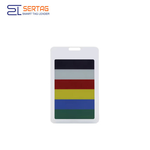3.6 inch Color E-paper Smart Badge Bluetooth Low Power E-ink ID Badge for Workplace Security