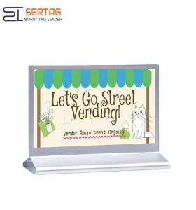 7.3 inch color wireless bluetooth e-ink name plates for conference