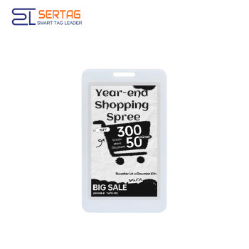 Sertag 3.7 inch E-ink Employee ID Card Bluetooth Smart E-ink Badge