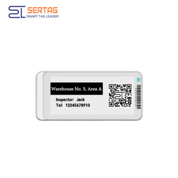 2.9-Inch E-Paper Patrol Electronic Label with Dynamic QR Code