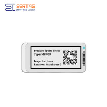 2.9-Inch E-Paper Patrol Electronic Label with Dynamic QR Code
