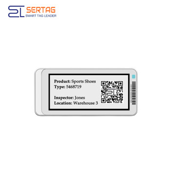 2.9-Inch E-Paper Patrol Electronic Label with Dynamic QR Code