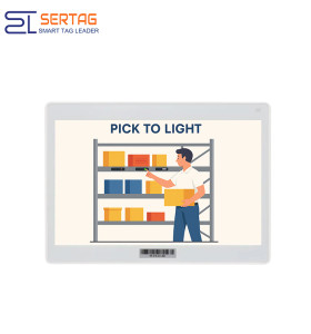 WiFi 7.3 inch E-ink Warehouse Digital Smart Labels Color Eink Digital Price Label Customization