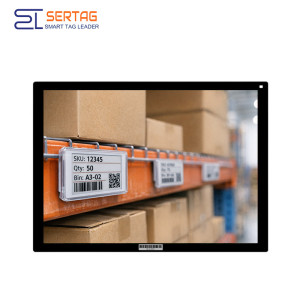WiFi pantalla de precios en papel electrónico de 13,3 pulgadas, solución IoT para tiendas minoristas