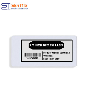 2.9 inch NFC Electronic Label No Battery NFC-Powered Eink Tag