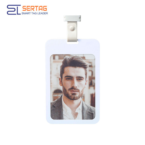 4 inch E-ink Name Badge Bluetooth 4 Color E-Paper Name badges