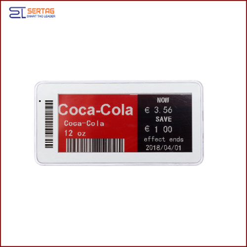 2.9inch 2.4G Bluetooth Digital Price Tag E-ink Electronic Shelf Label