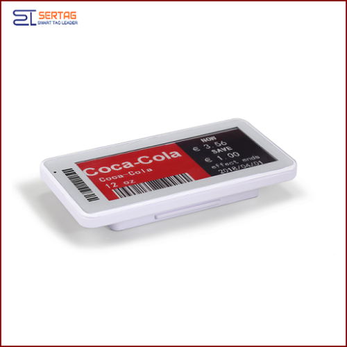 2.9inch 2.4G bluetooth etiqueta de precio digital E-ink Electronic Shelf Label