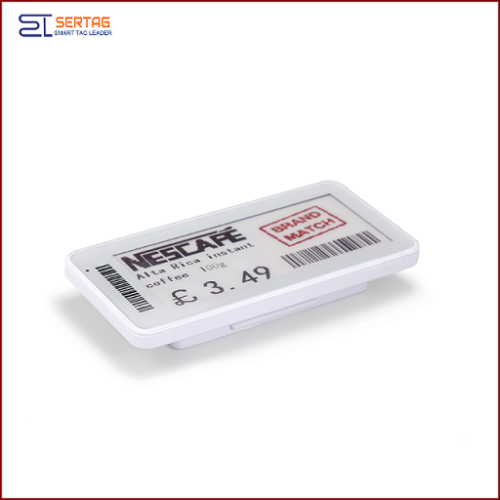 2.9inch 2.4G bluetooth etiqueta de precio digital E-ink Electronic Shelf Label