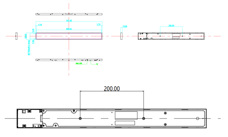 Led Display Product Structure Drawing