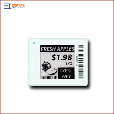 1.54 inch digital price tag E-ink Electronic Shelf Label with black and white
