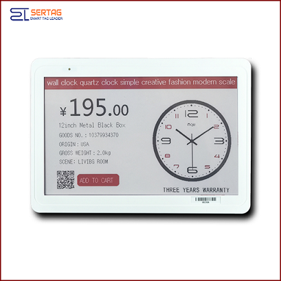 7.5 inch  Large Eink Digital Display Price Label Digital Price Tags For Meeting Room