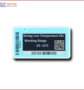 2.13inch low  temperature digital price tag E-ink Tags  Electronic Shelf Label for retail