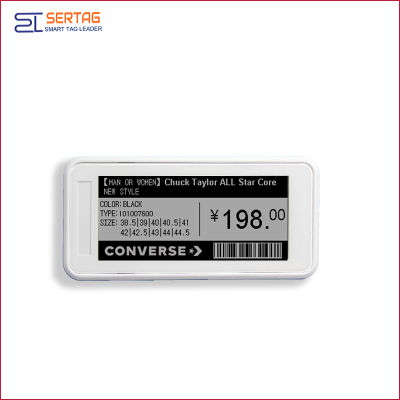 2.9inch bluetooth 5.0 digital price tag E-ink Electronic Shelf Label for retail