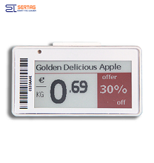 2.13inch Ble Electronic Shelf Labels  E-ink Price Tag  For Grocery Stores