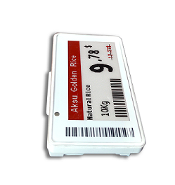 2.13inch Ble Electronic Shelf Labels  E-ink Price Tag  For Grocery Stores