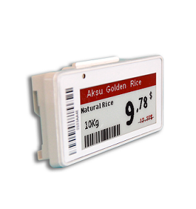 2.13inch Ble Electronic Shelf Labels  E-ink Price Tag  For Grocery Stores
