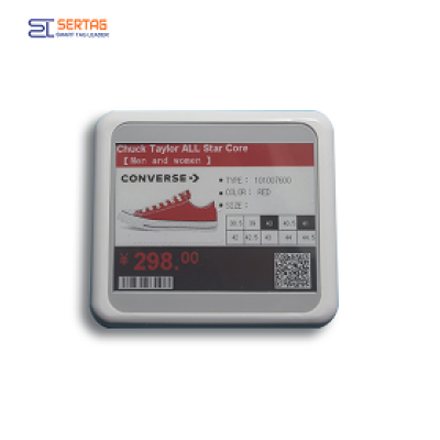 4.2 inch bluetooth 5.0 white black red digital price tag E-ink Electronic Shelf Label