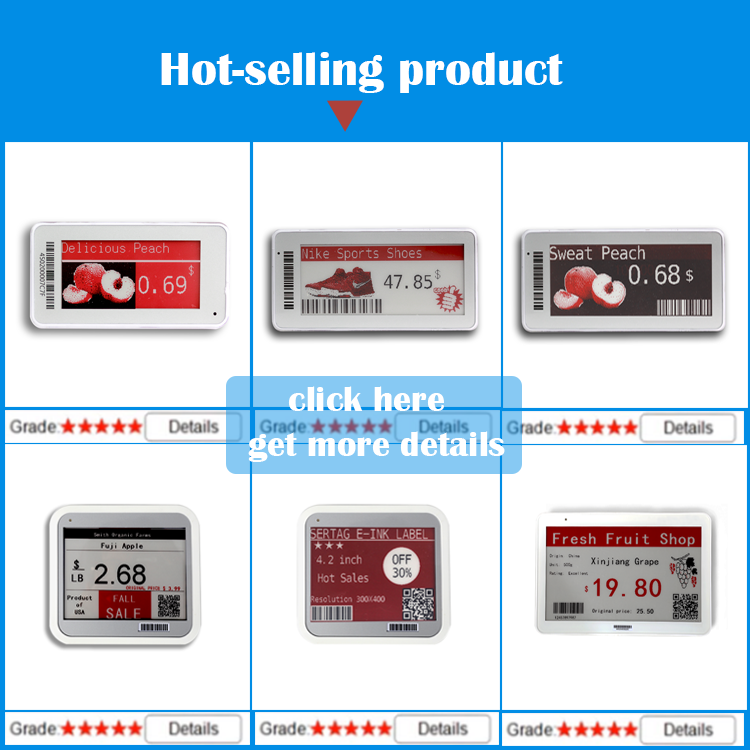 Sertag hot sale electronic shelf labels 