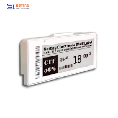 2.9 inch digital price tag E-ink Electronic Shelf Label with black and white