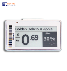 2.13inch e-paper electronic shelf label e-ink price tag for retail