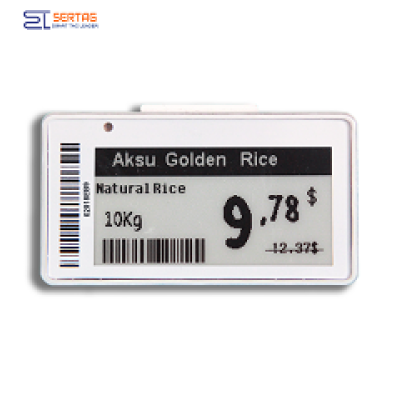 2.13inch e-paper electronic shelf label e-ink price tag for retail