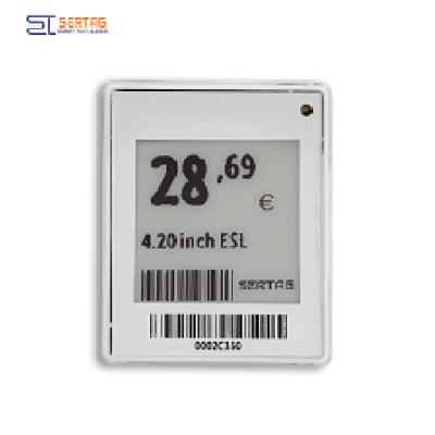 1.54 inch digital price tag E-ink Electronic Shelf Label with black and white