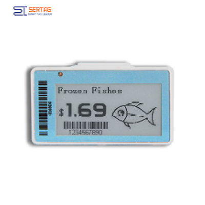 2.13inch low temperature electronic shelf labels epaper digital price tag for retail
