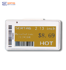 2.13 Inch Electronics Shelf Labels, Smart Retail Tags, Digital