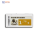 2.9 inch digital price tag E-ink Electronic Shelf Label with black white and yellow