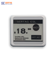 Is Sertag  electronic shelf labels with NFC or not?