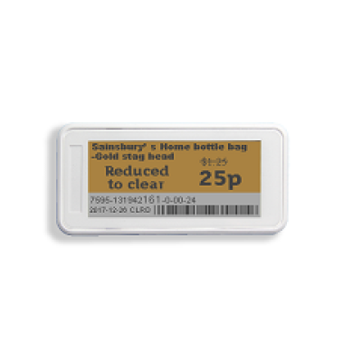 2.9inch 296*128 Resolution bleutooth digital price tags e-paper e-ink display with wifi