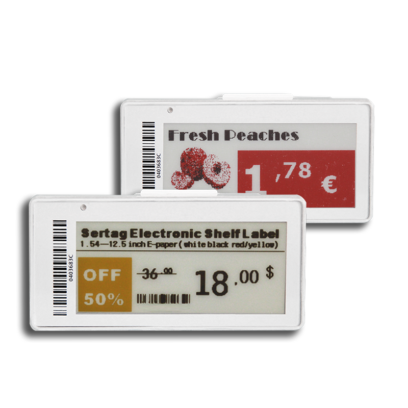 Do you have 2.5 Inches or smaller electronic shelf labels can be connected over WIFI？