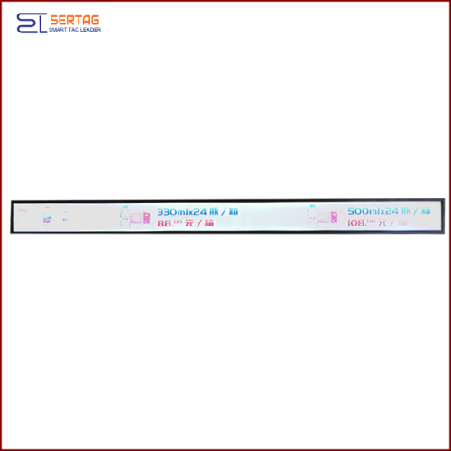 47 inch Digital Signage Stretched LCD Bar Display Shelf Edge LCD Display for Supermarket Advertising