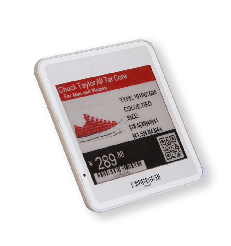 sertag e-ink display labels