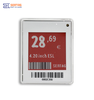 Sertag Digital Price Tags Low Power 1.54 inch  SETR0154R For Supermarket