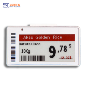 2.13inch Esl Price Tag For Retail Digital Electronic Shelf Label Eink Display Tags