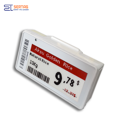 Sertag Electronic Shelf Edge Labels Rf 433Mhz 2.13inch BLE Low Power SETR0213R