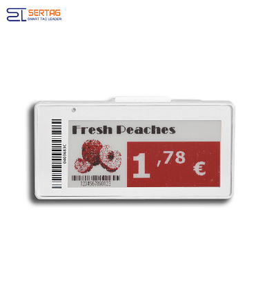 Sertag Retail Digital Smart Labels Rf 433Mhz Tricolors Ble 2.9 inch  SETR0290R
